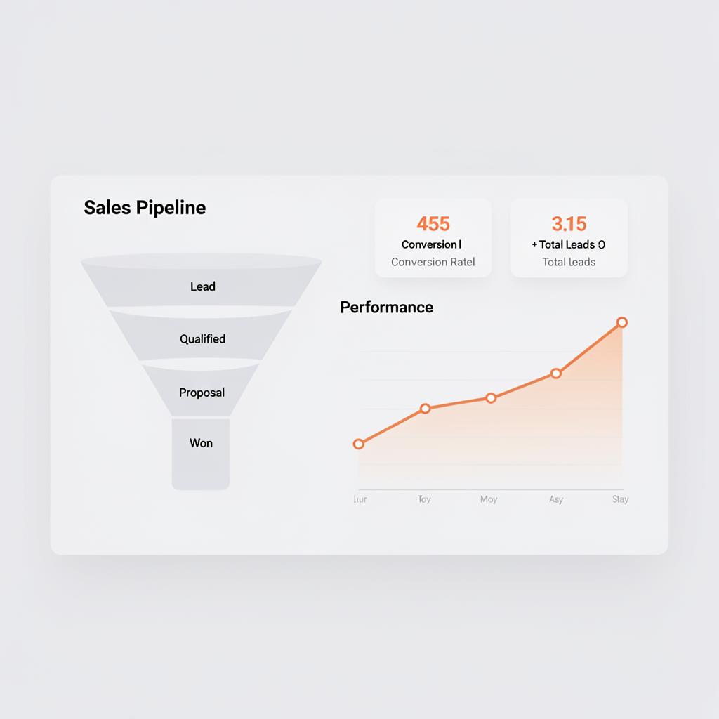 Pipeline and performance dashboards